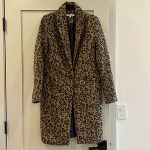 Free Generation Los Angeles Cheetah Print Coat